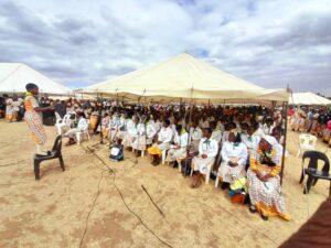 Mtima Woyera children Deanery choir leading the closing of the National Children’s Congress Mass celebration