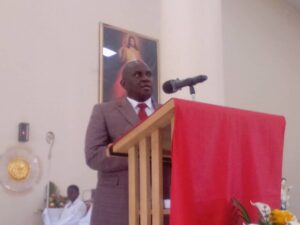 ''the call from the bishop is genuine,'' Saenda.