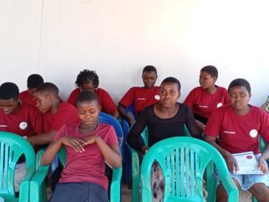 The beneficiaries of Girl Shine Foundation