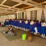 St Maria Goretti Girls Catholic Secondary School leaders showcasing their talents to spice up the celebration