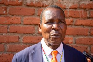 Mr Damiano Matchona Chairperson for St Bernadette, Chitula Parish