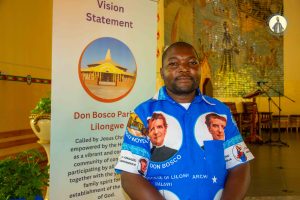 Parish Chairperson Lenard Chimbende outlining the roadmap for the new Parish Vision