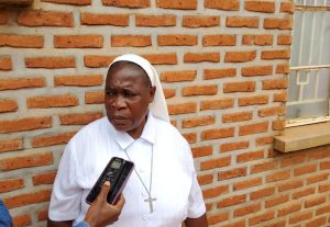 Sr Kanyumbu  "the data research will help in improving our health services"