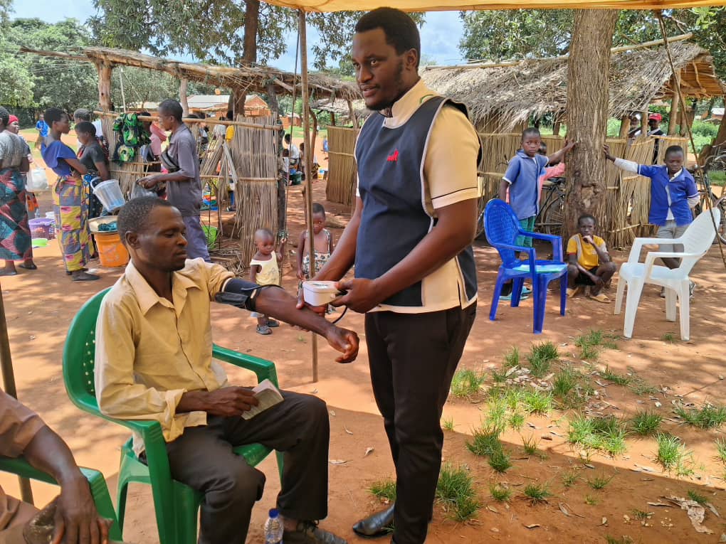 Communities getting tested for Blood Pressure