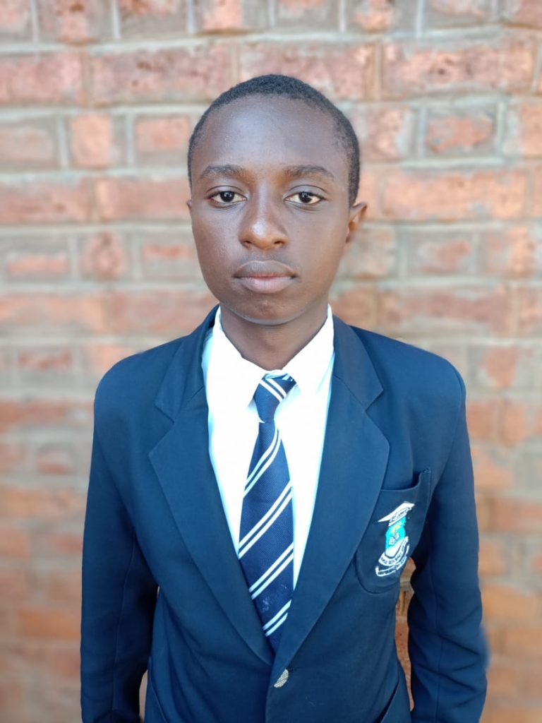 Reza Jacob the Outgoing School Head Boy